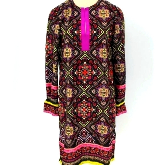 Antonio melani dress, size 2. Oversized long sleeves. Easy care, comfortable. - Picture 1 of 12